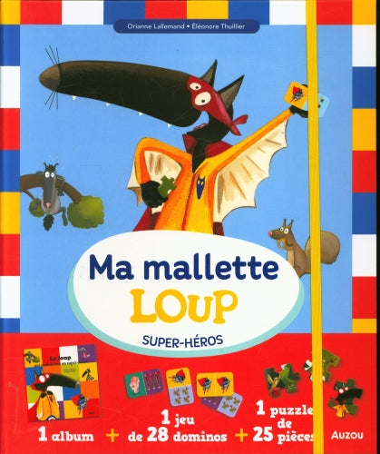 Ma Mallette Loup : Super-héros Jeux & loisirs créatifs La family shop   