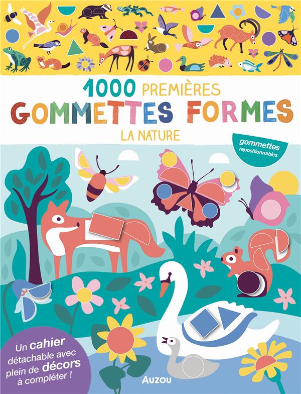 La nature: 1000 premières gommettes formes Cahiers de jeux OLF   