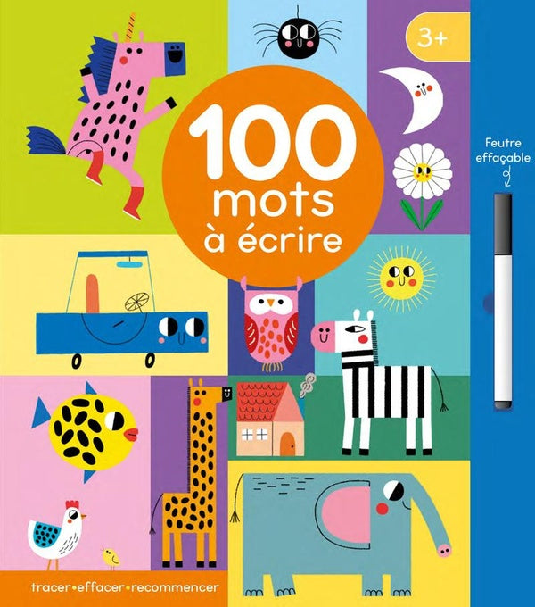 100 mots à écrire Appuis scolaires, Cahiers de jeux OLF