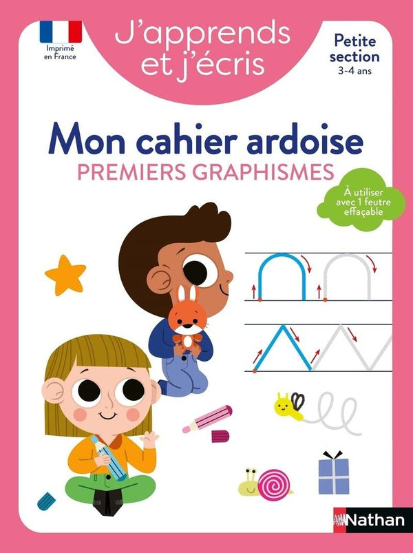 J'apprends et j'écris : premiers graphismes. Dès 3 ans Cahiers de jeux OLF
