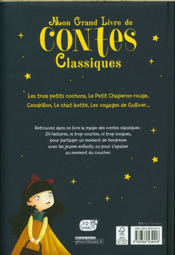 Mon grand livre de contes classiques Livres OLF