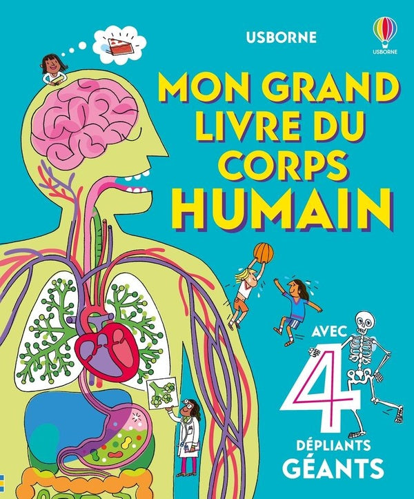Mon grand livre du corps humain Livres OLF