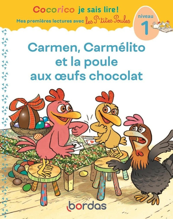 Cocorico Je sais lire ! Première lecture avec le P'tites poules Livres OLF