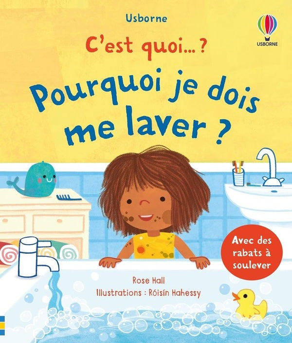 Pourquoi je dois me laver ? Livres OLF