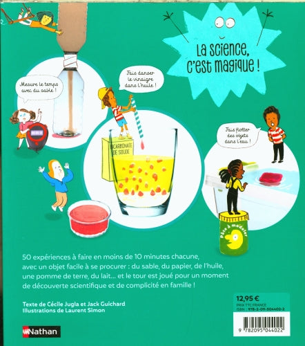 50 Expériences Faciles et Surprenantes - Guide de sciences Livres OLF