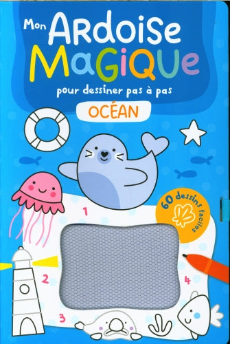 Mon ardoise magique pour dessiner pas à pas : l'océan Jeux & loisirs créatifs OLF