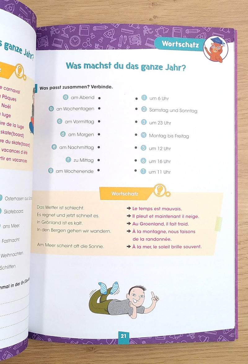 7ème HarmoS - Je progresse en allemand Appuis scolaires La family shop   