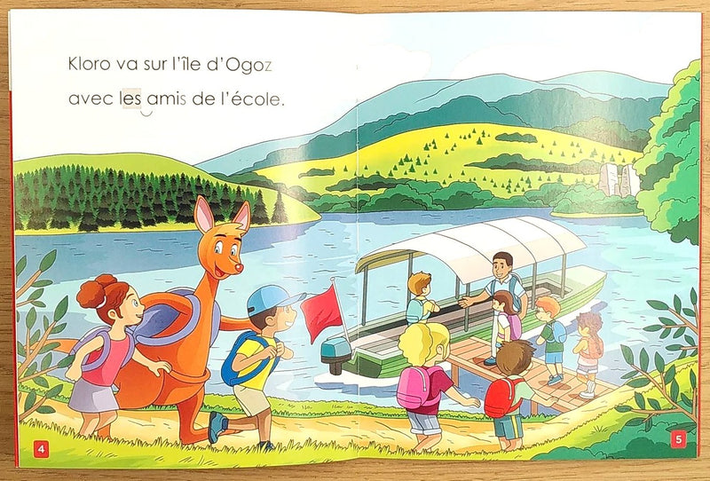 Moi je lis tout seul en début 3ème - Klorophile N1 : l'île d'Ogoz Livres La family shop   