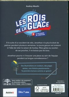 Les rois de la glace Tome 5 : la blessure de jonathan Livres OLF   