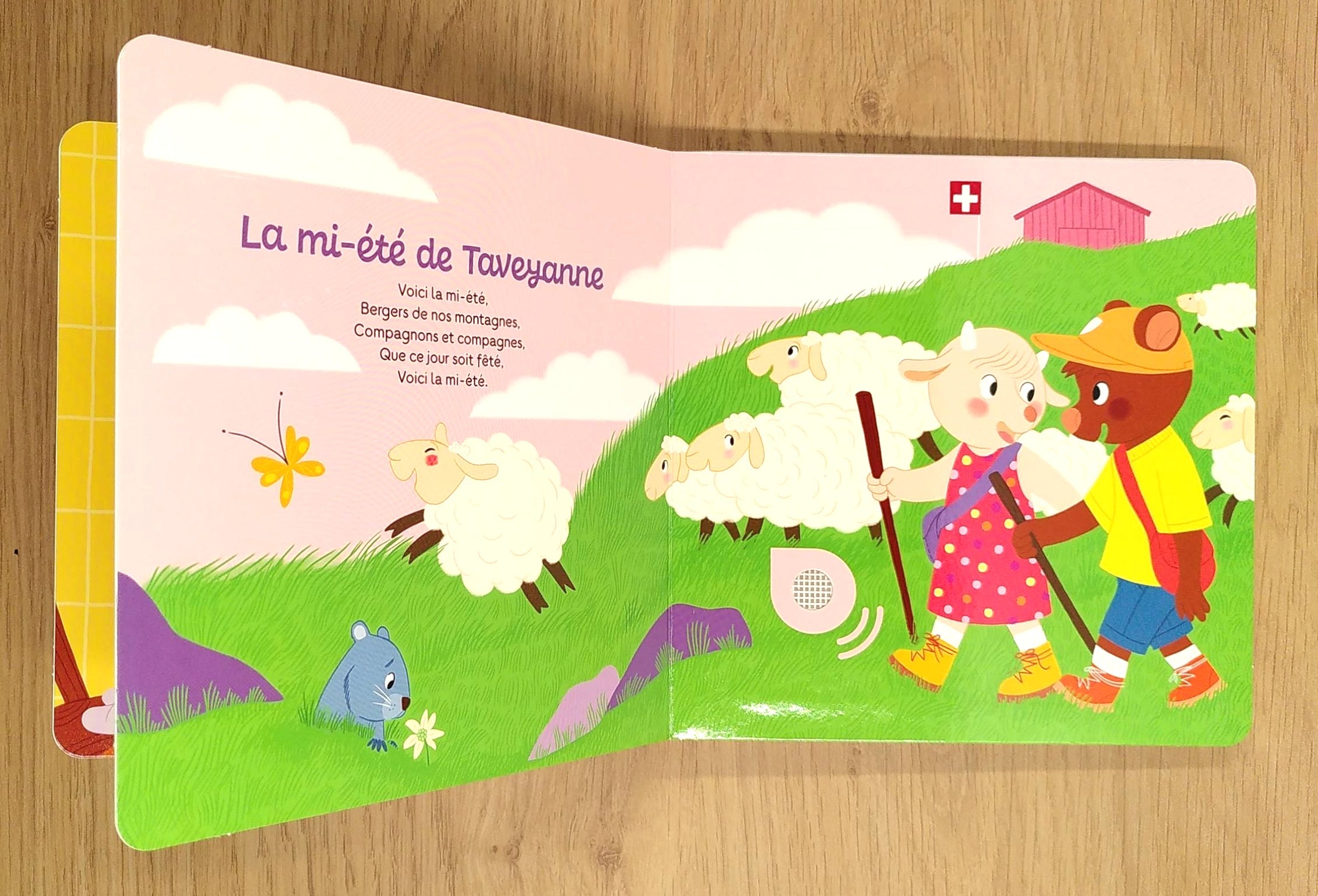 Mes comptines suisses avec puce musicale Livres La family shop   