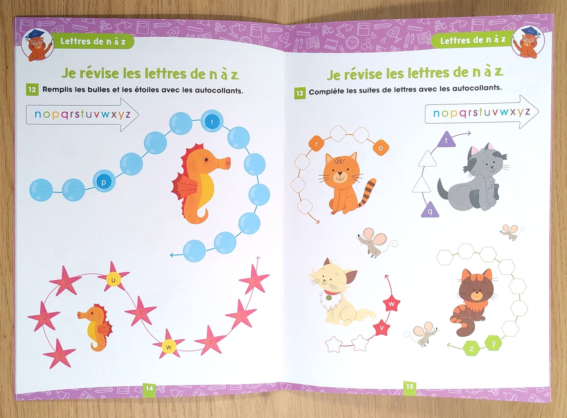 1ère Harmos - La découverte de l'alphabet! Appuis scolaires La family shop   