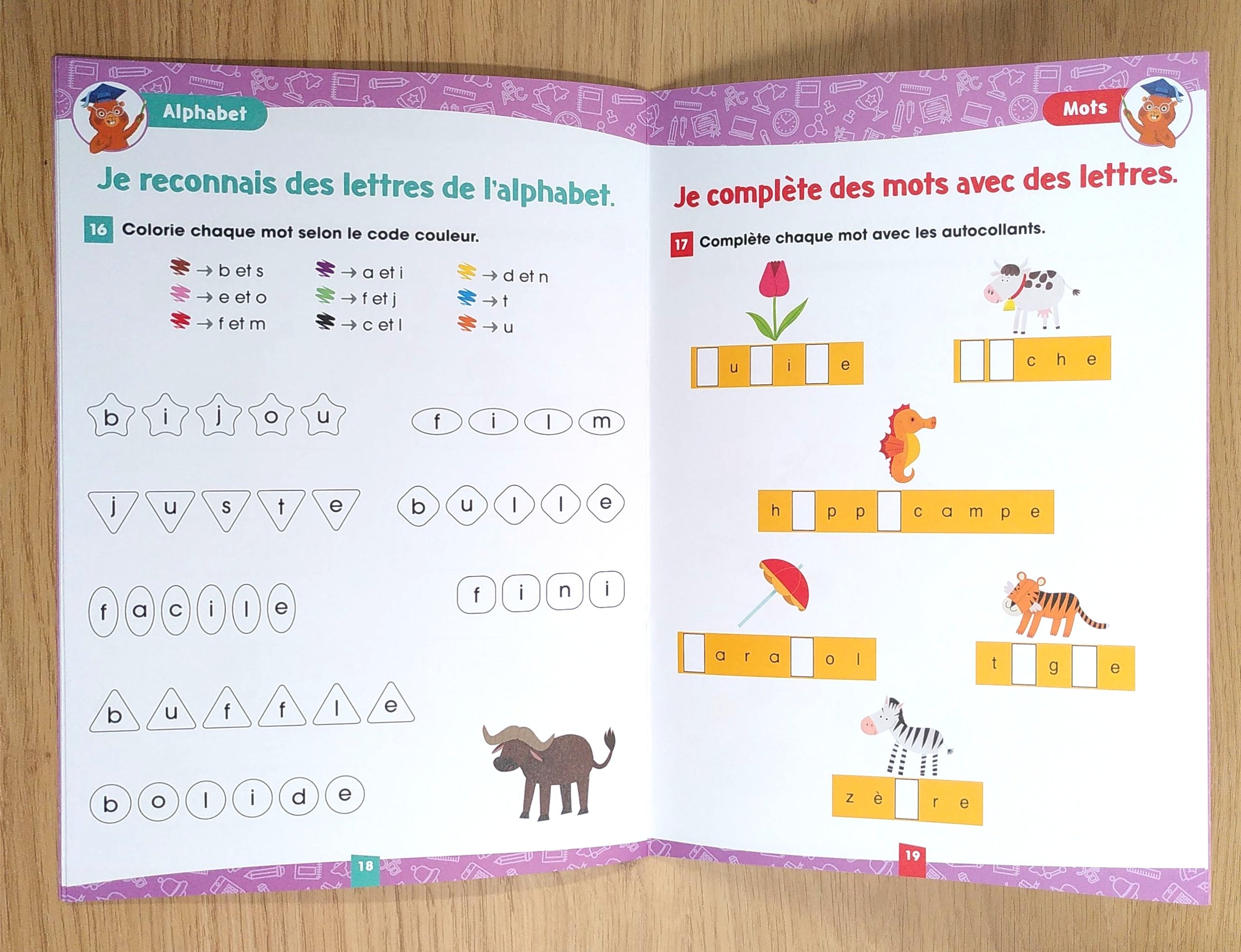 1ère Harmos - La découverte de l'alphabet! Appuis scolaires La family shop   