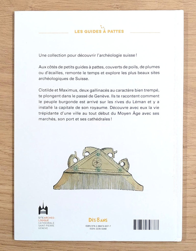 Les Burgondes à Genève, un livre pour enfant sur le Moyen-âge Livres La family shop   