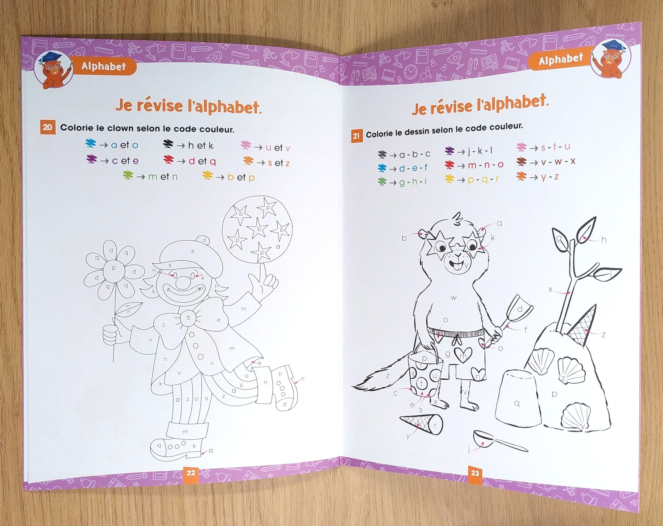 1ère Harmos - La découverte de l'alphabet! Appuis scolaires La family shop   