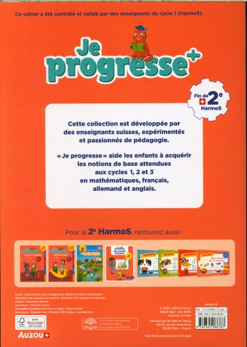 3ème HarmoS - Je progresse en route vers la 3ème HarmoS