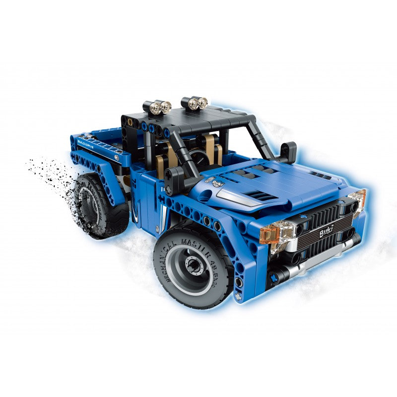 Jeu de construction : voiture 4X4 télécommandée Jeux & loisirs créatifs Swissgames   