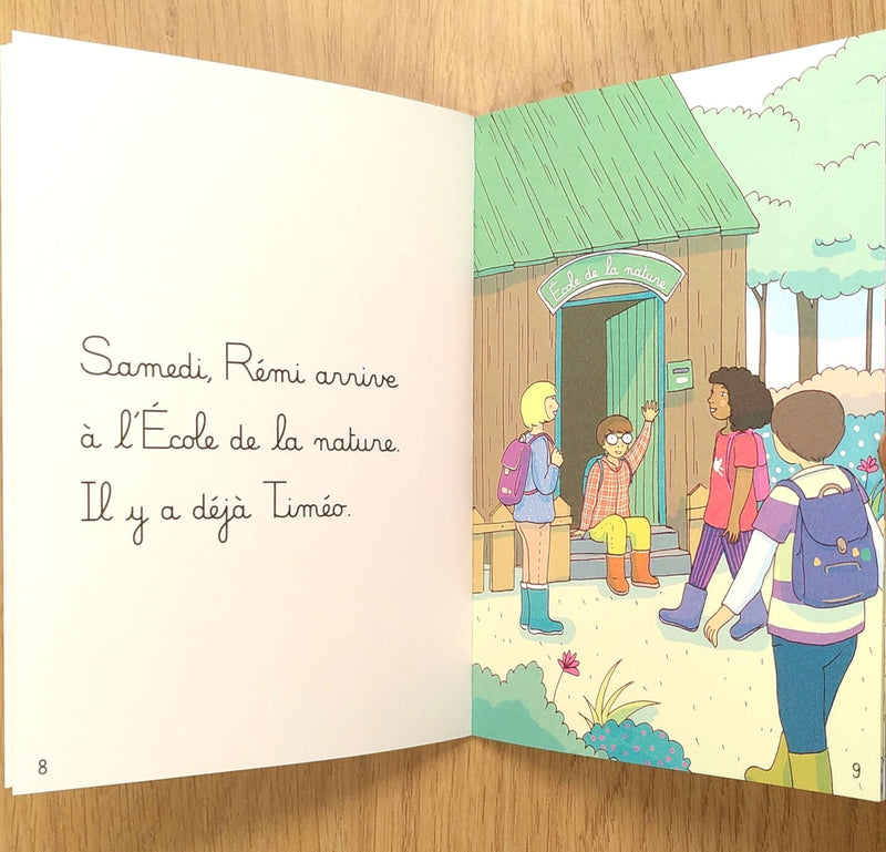 La Mare - Mes premières lectures Montessori - Lettres en lié (cursive) - N1 Montessori & Steiner La family shop   