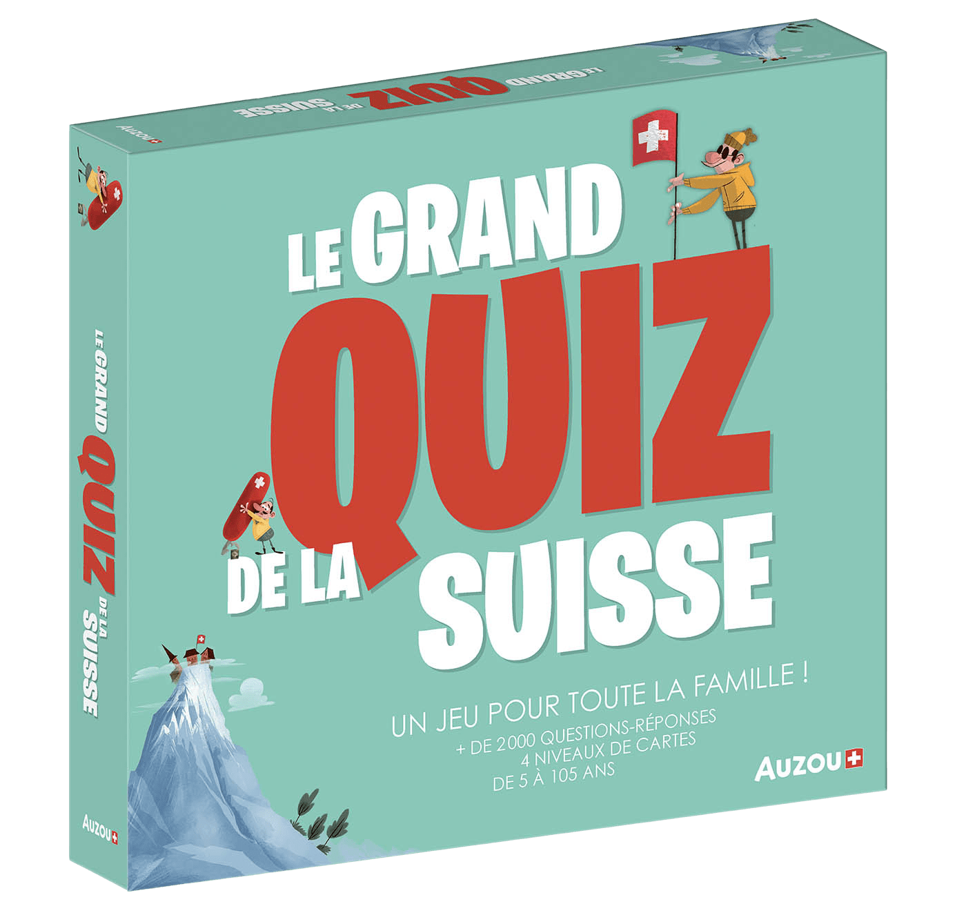 Le grand quiz de la Suisse - Dès 5 ans Jeux & loisirs créatifs OLF