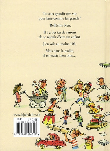 101 bonnes raisons de se réjouir d'être un enfant. Livres OLF