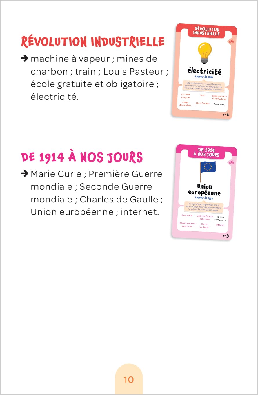 Mon jeu de 7 familles pour débuter en histoire - 6-7P