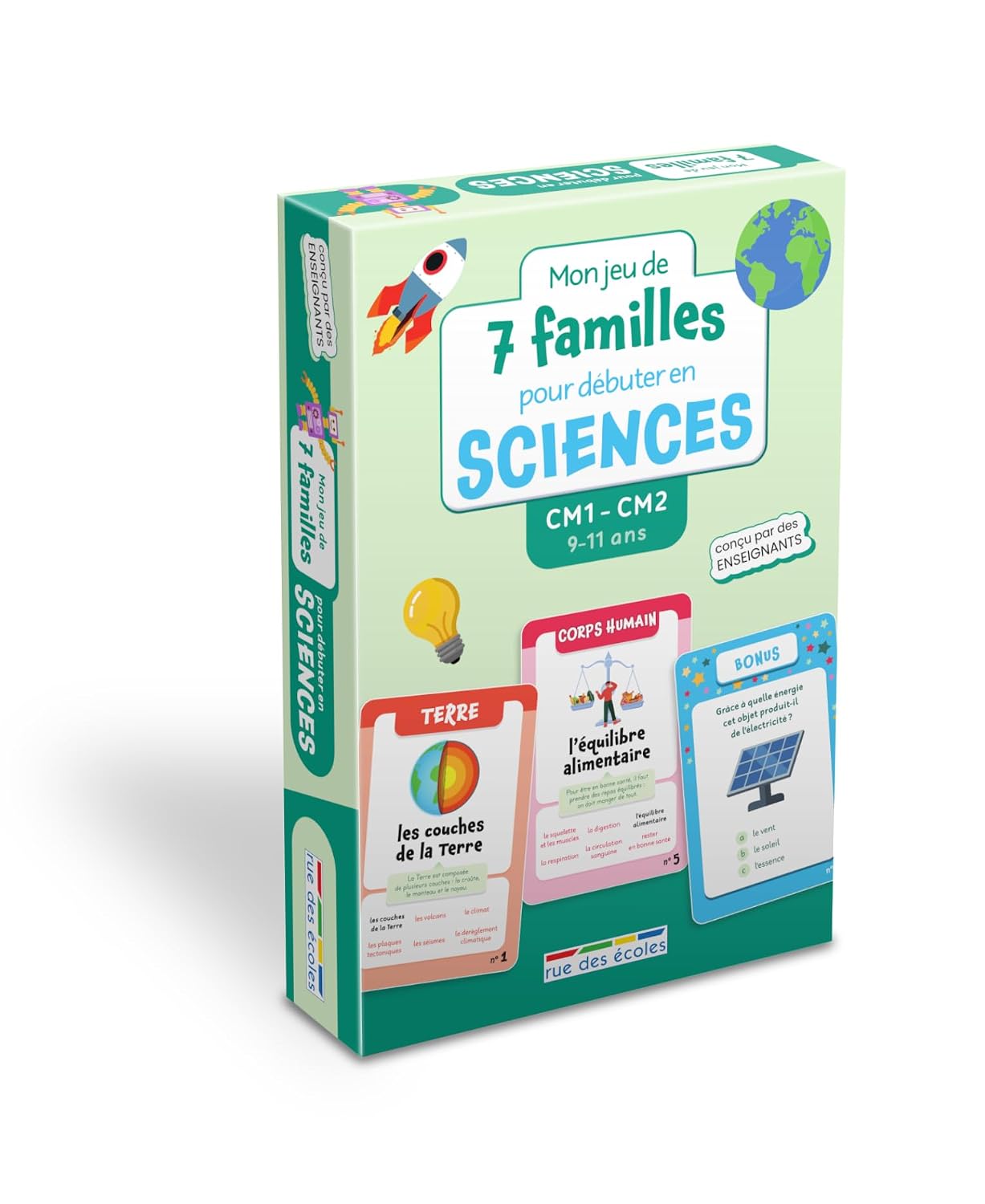 Mon jeu de 7 familles pour débuter en sciences - 6-7P