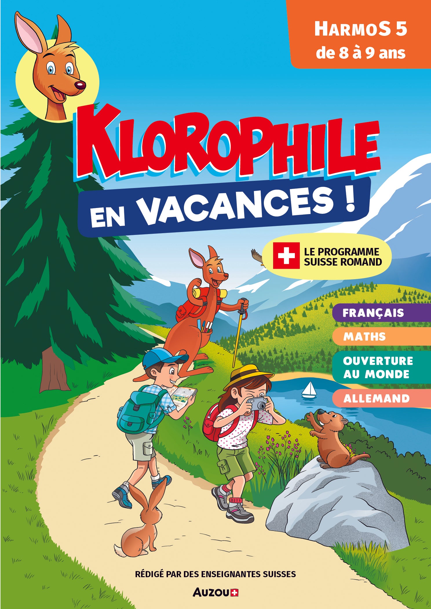 15 jours en vacances, Klorophile - Maths et Français - 5P. Cahiers de vacances OLF