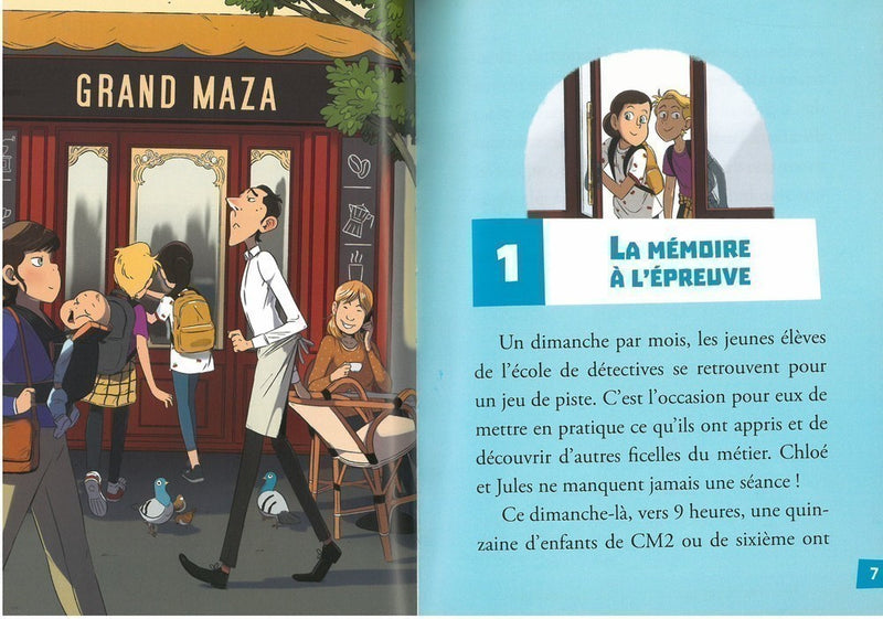 Mes enquêtes à l’école des détectives T.2 : Destination mystère Livres OLF   