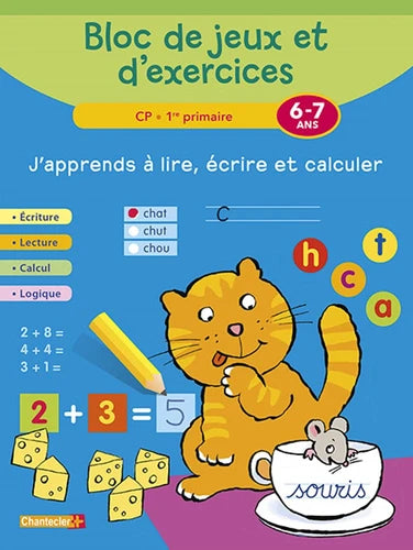J'apprends à lire, écrire et calculer (6-7ans) - 3-4P Cahiers de jeux La family shop   