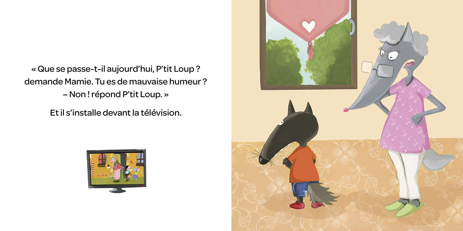 P'tit loup dit toujours non Livres OLF