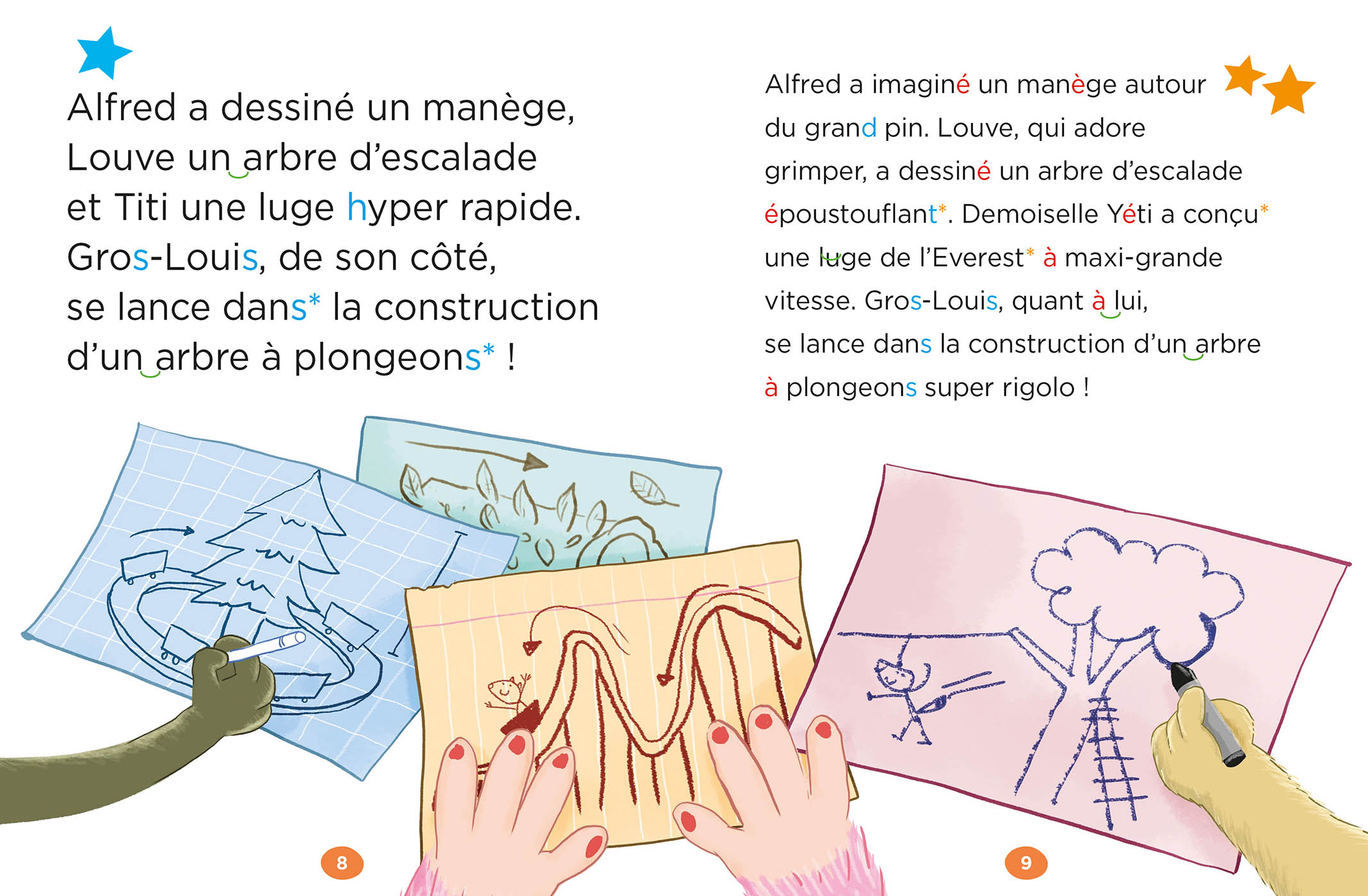 Mes lectures de 3e HarmoS avec Loup : un parc d'attractions pas comme les autres - niveau 2-3