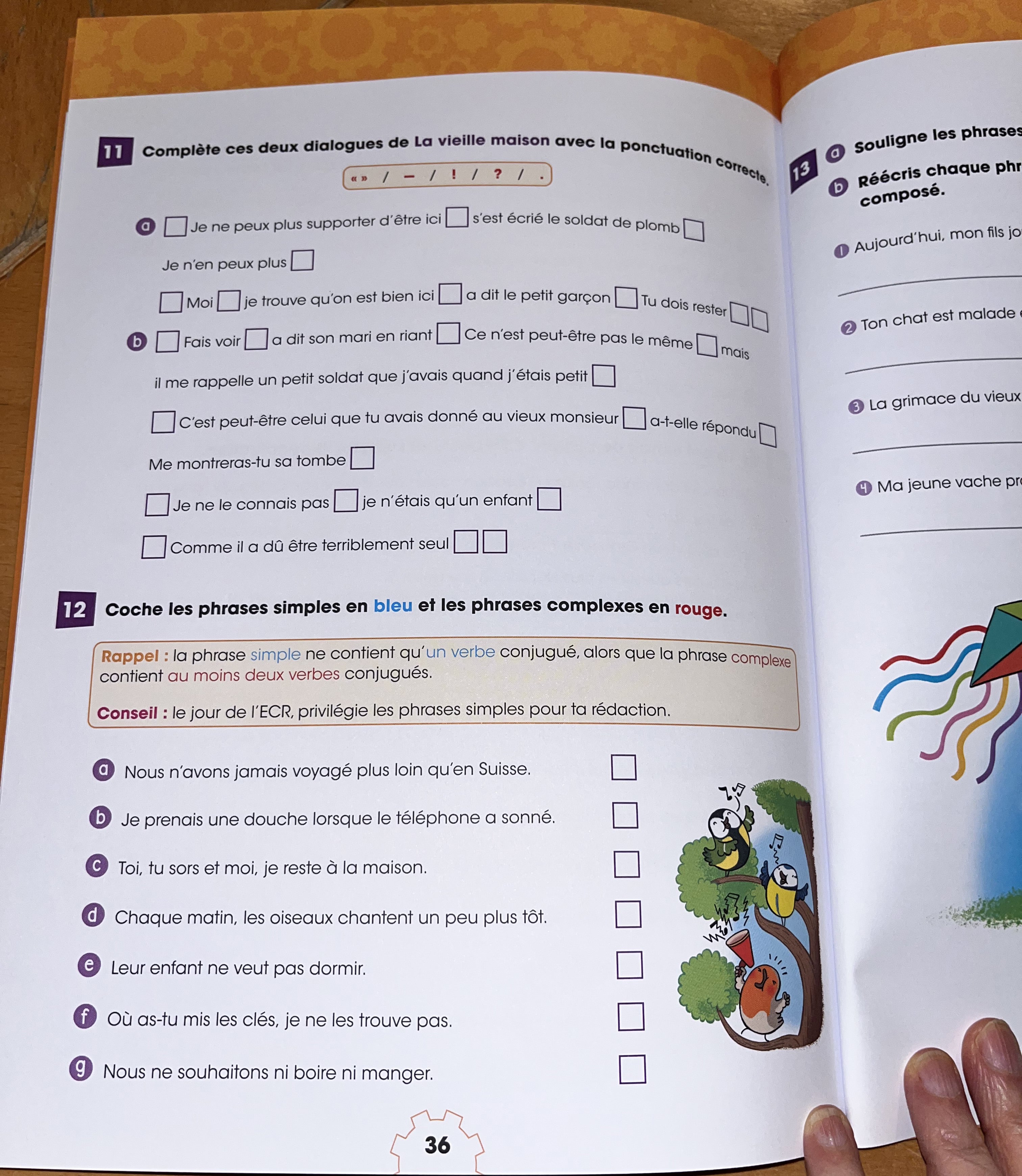 6e HarmoS - Cahier de préparation aux épreuves communes de français (ECR) Appuis scolaires Auzou - OLF