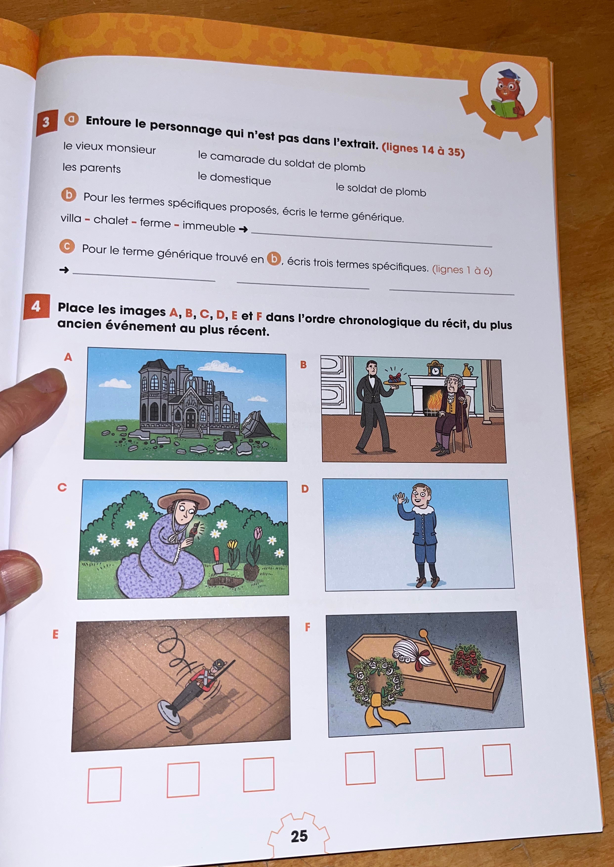 6e HarmoS - Cahier de préparation aux épreuves communes de français (ECR) Appuis scolaires Auzou - OLF