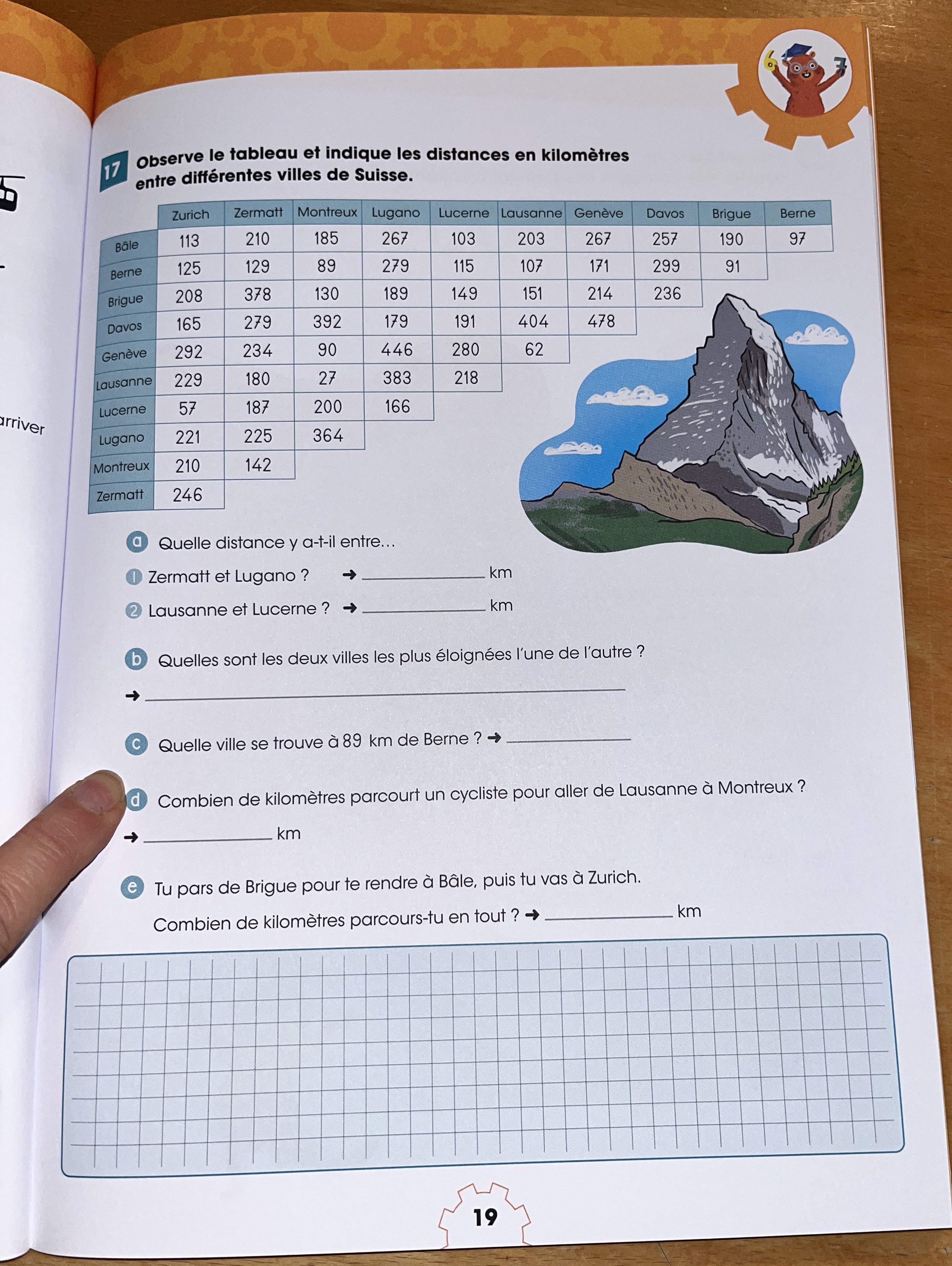 6e HarmoS - Cahier de préparation aux épreuves communes de maths (ECR) Appuis scolaires Auzou - OLF