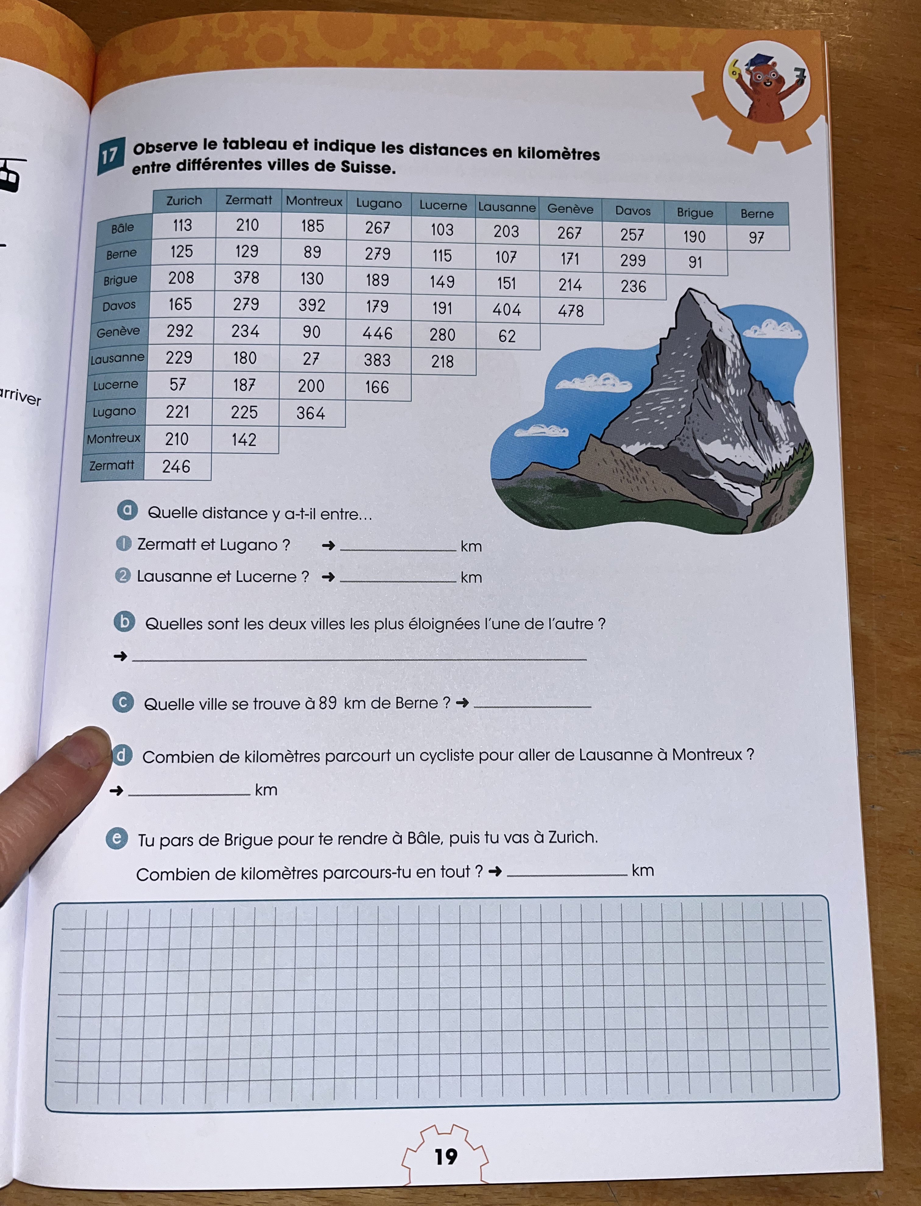 6e HarmoS - Cahier de préparation aux épreuves communes de maths (ECR) Appuis scolaires Auzou - OLF