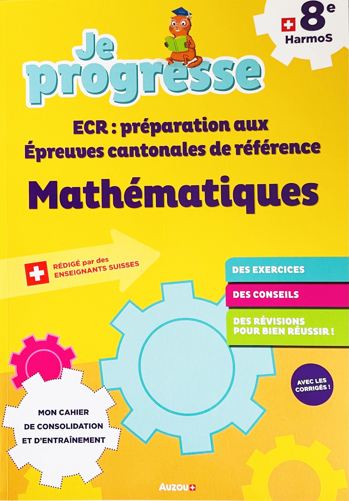 8ème HarmoS - Cahier de préparation aux épreuves communes de maths (ECR) Appuis scolaires La family shop   