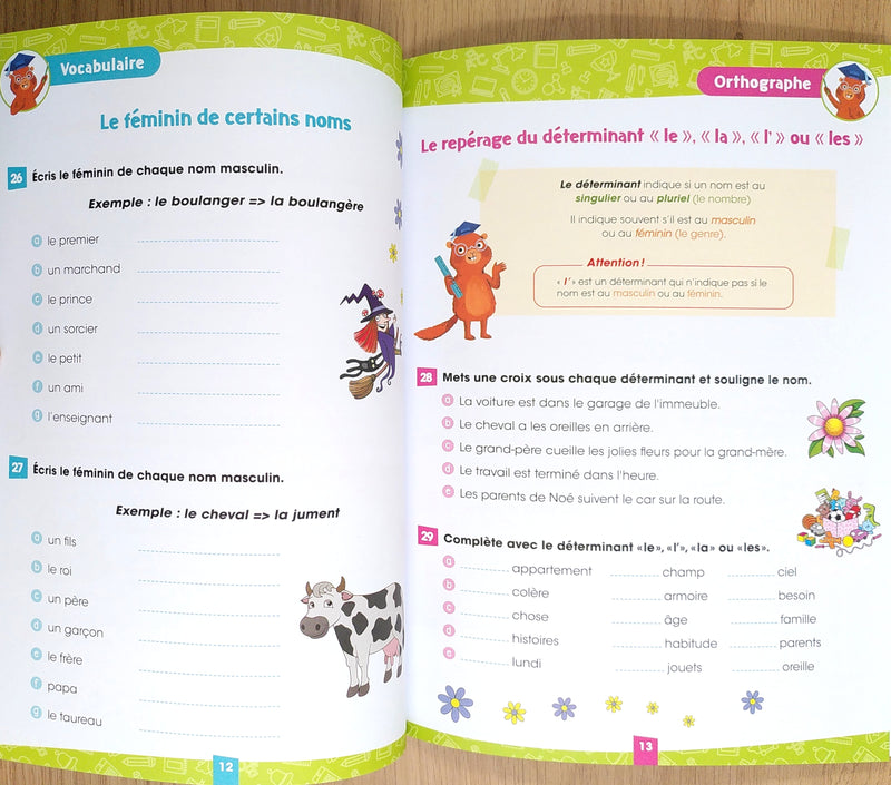 4ème HarmoS - Je progresse en français Appuis scolaires La family shop   
