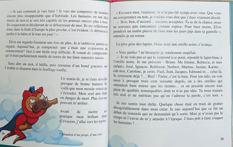 Schtinki - Un sangler au caractère de cochon ! Dès 5 ans Livres La family shop   