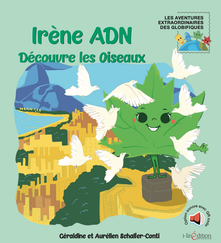 Irène ADN découvre les oiseaux Livres OLF   