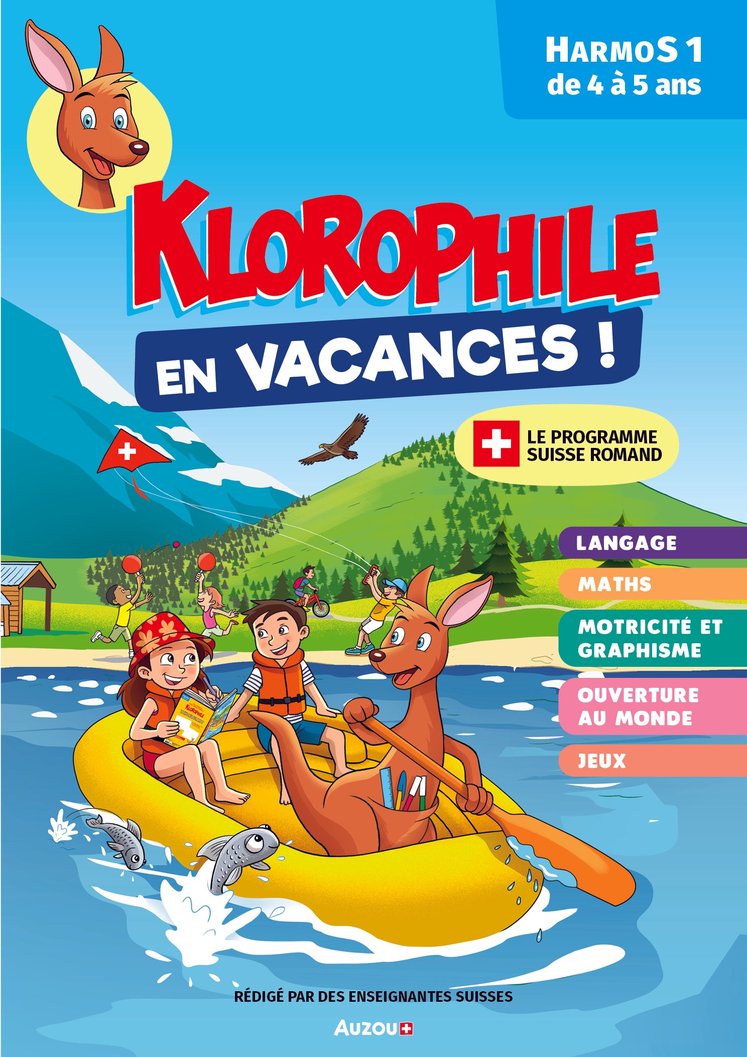 15 jours en vacances, Klorophile - Maths et Français - Harmos1. Cahiers de vacances OLF