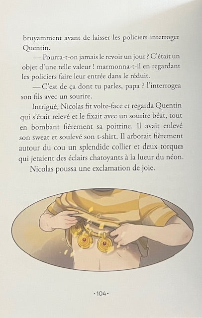 La fille au collier d'or - Polar pour ados - Frissons suisses - Dès 10 ans Livres OLF   