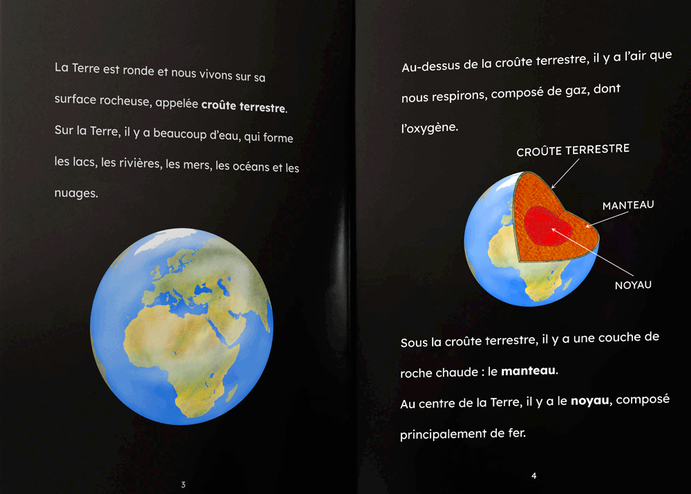 Le Cosmos - un livre de science de 3 à 9 ans