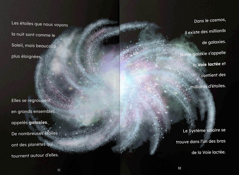 Le Cosmos - un livre de science de 3 à 9 ans