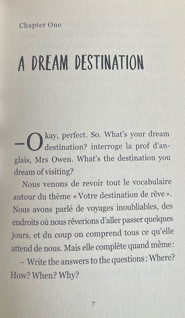 A1 - 8P - La Malédiction du Welsh Red Dragon - Texte en français et anglais Livres OLF   