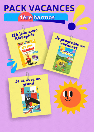 Pack Vacances : 1ère harmos