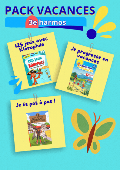 Pack Vacances : 3e harmos
