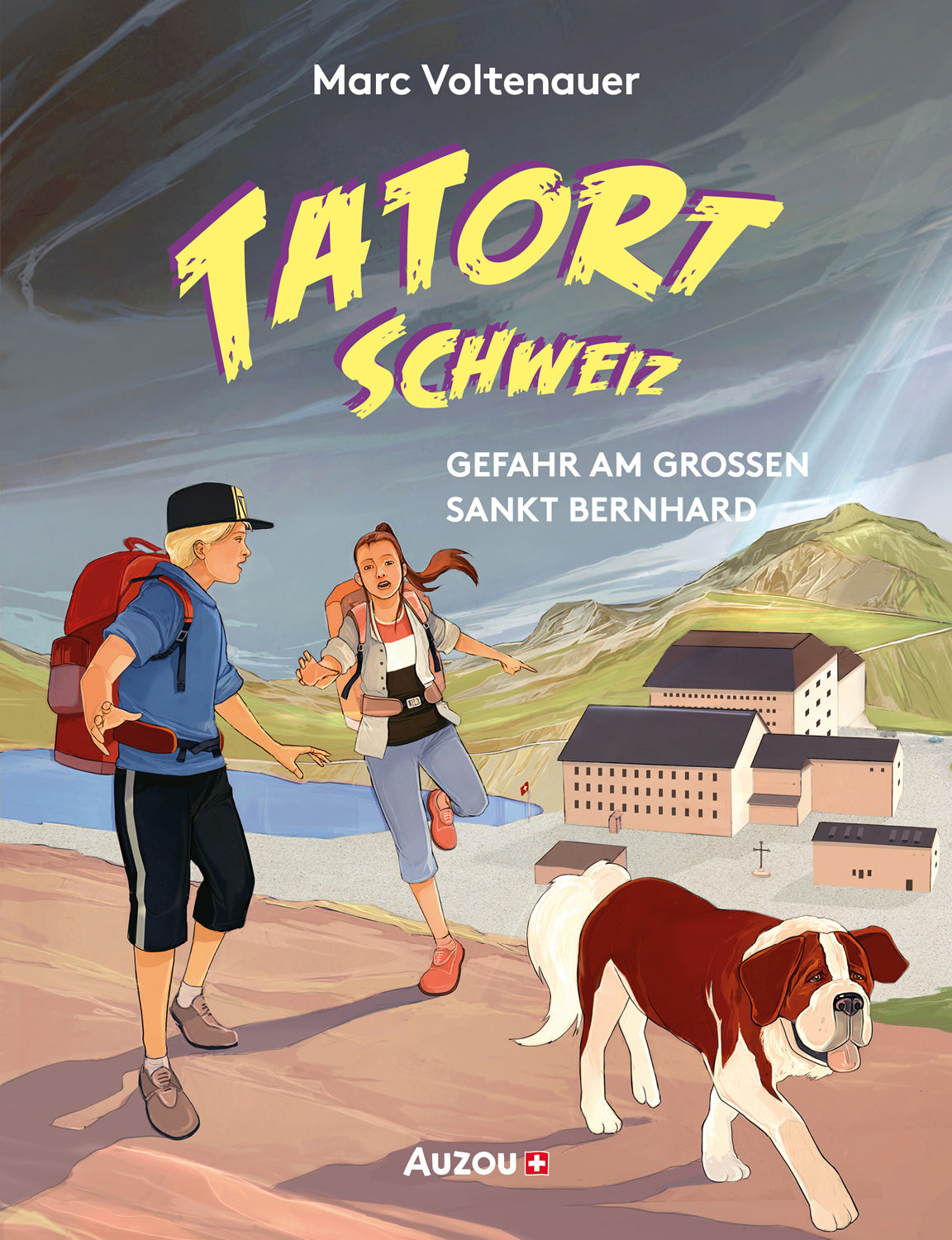 Péril au Grand-Saint-Bernard en allemand - Frissons suisses - Polar pour ados - Dès 10 ans Livres OLF