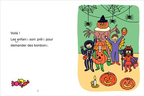 Le château d'Halloween : une histoire à lire tout seul Livres OLF