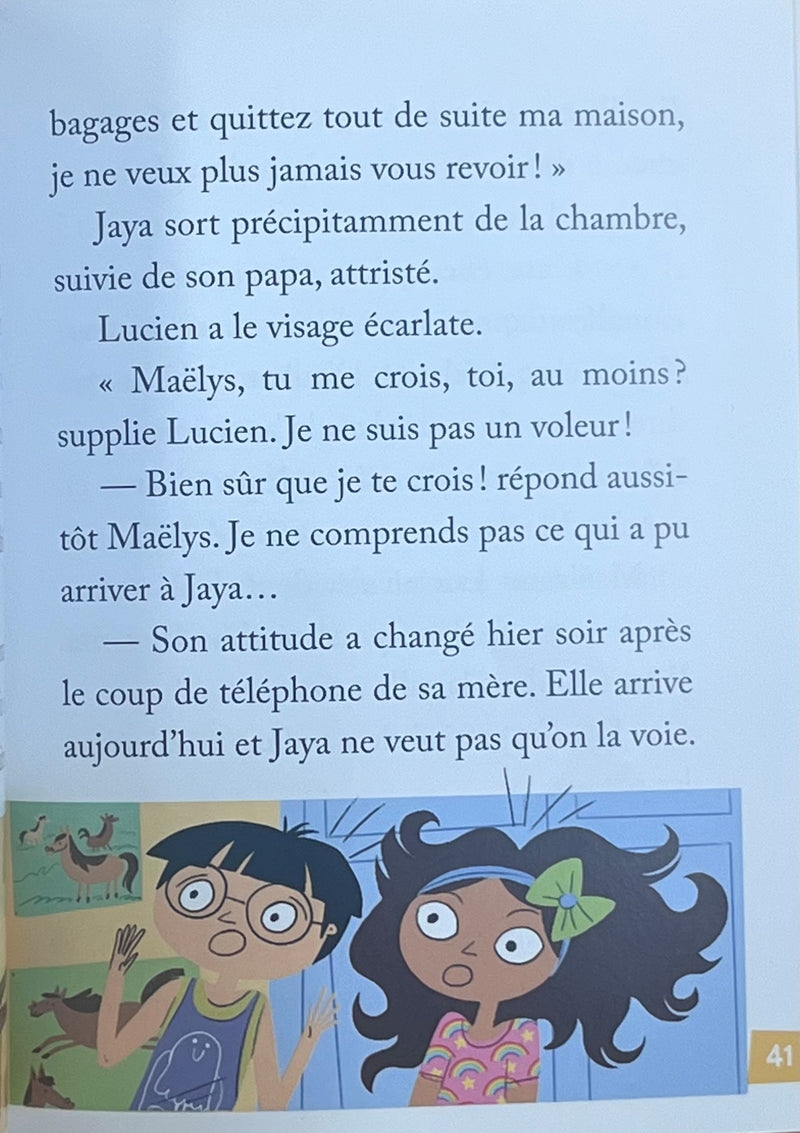 Les enquêtes de Maëlys - T08: Jaya et le secret du Jura - Dès 8 ans Livres OLF   