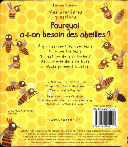 Pourquoi a-t-on besoin des abeilles ? - Mes premières questions Livres OLF