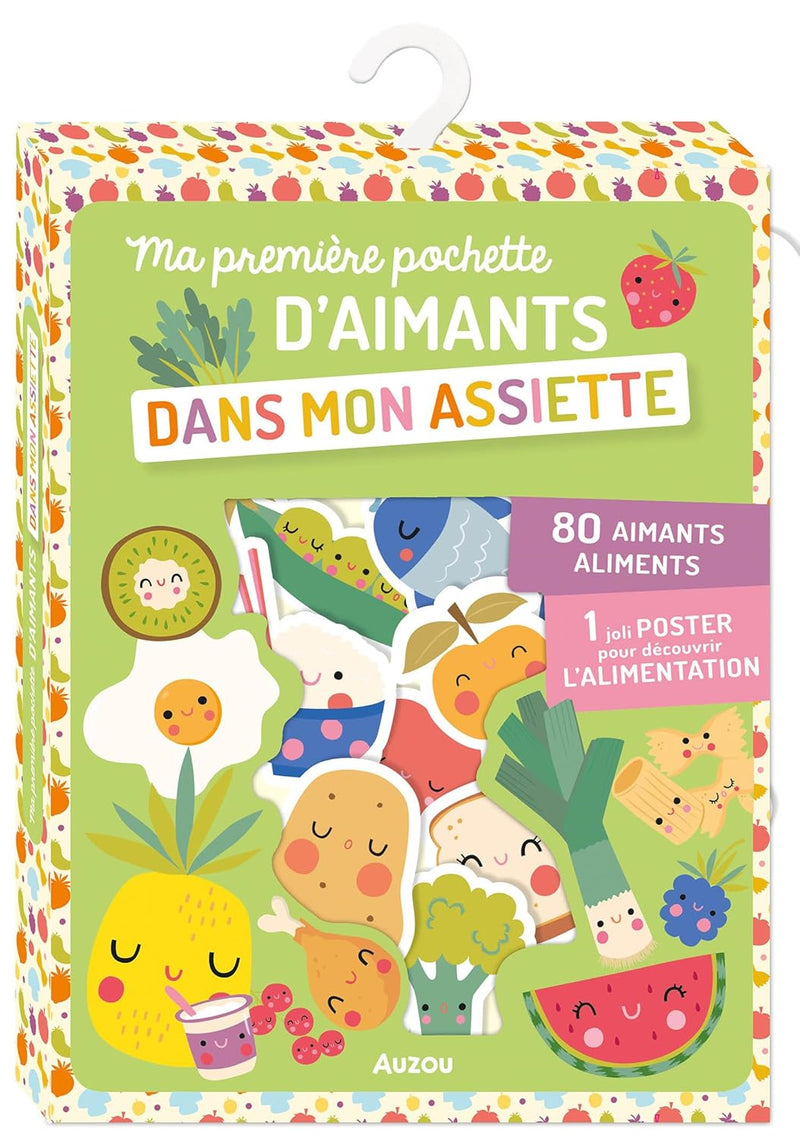 Ma première pochette d'aimants : dans mon assiette Jeux & loisirs créatifs OLF   